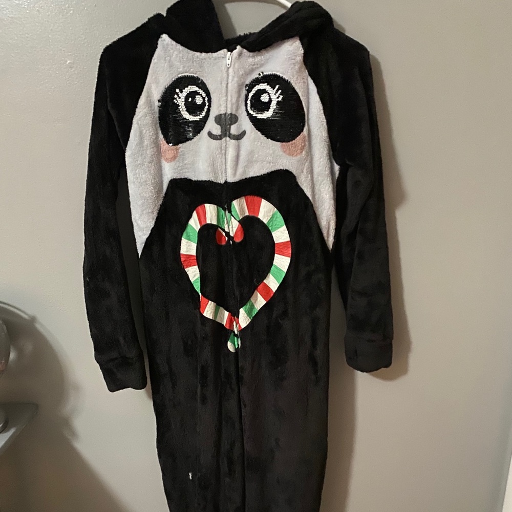 Christmas Panda Onesie